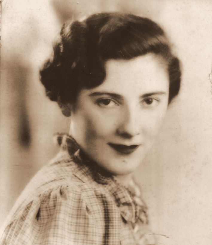 My grandmother, Diana Johnson, in the 1930s.