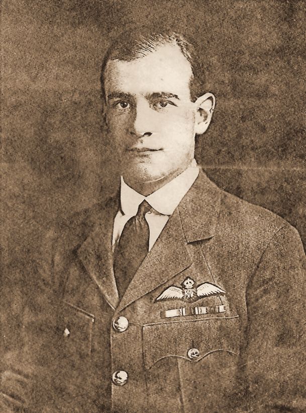 Wing Commander Eric Arnott Johnson, Raymond’s brother, wearing RAF pilot’s wings.