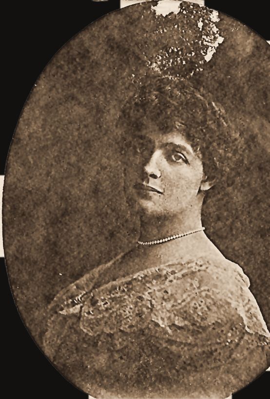Minnie Eckstein as a widow.