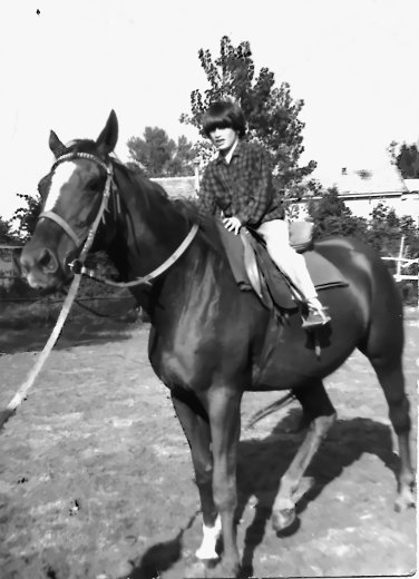 Me on horseback.