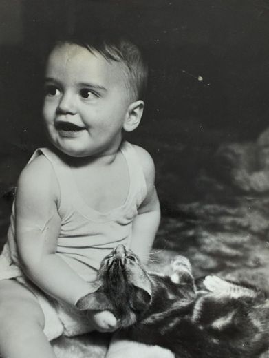 Baby Alan.