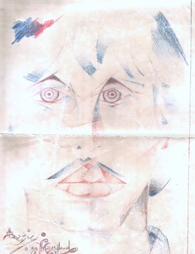 A portrait drawn in Maryland in May 1980 and signed “Basik”. I believe the artist was Richard Bazsic, who was either one of the models or a friend of my father’s.