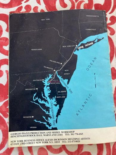 The Chesapeake, in the brochure.