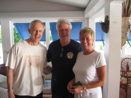 With Gavin and Marlyn.