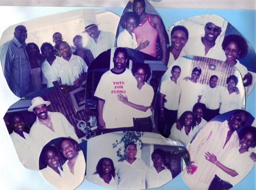 Denzel Washington’s fiftieth birthday party, with Queen Latifah, P. Diddy, Magic Johnson, Robert Townsend, Judge Mathis and Steve Harvey.