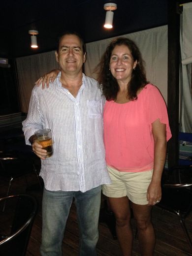 Jackie, from Sandy Spring Friends School, visiting Trattoria in 2013.