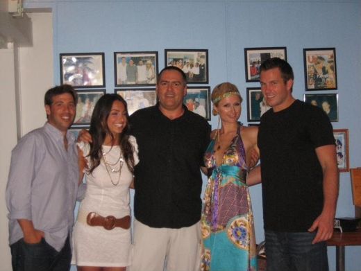 Paris Hilton and Doug Reinhardt.