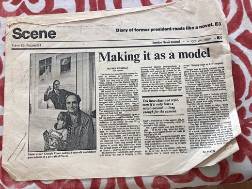 Sunday News Journal, with Stefano.
