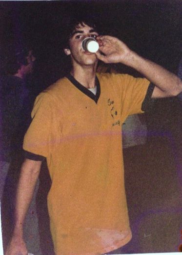 Skip in his Sandy Spring soccer shirt. He transferred in from Sherwood High School and became one of my best friends.